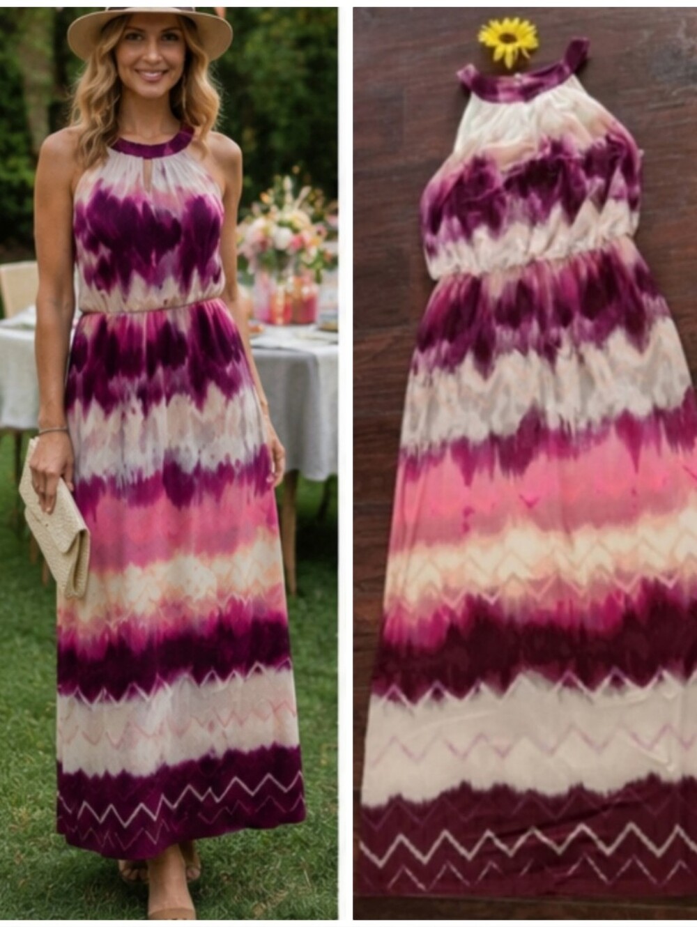 LONDON TIMES LONG DRESS 👗